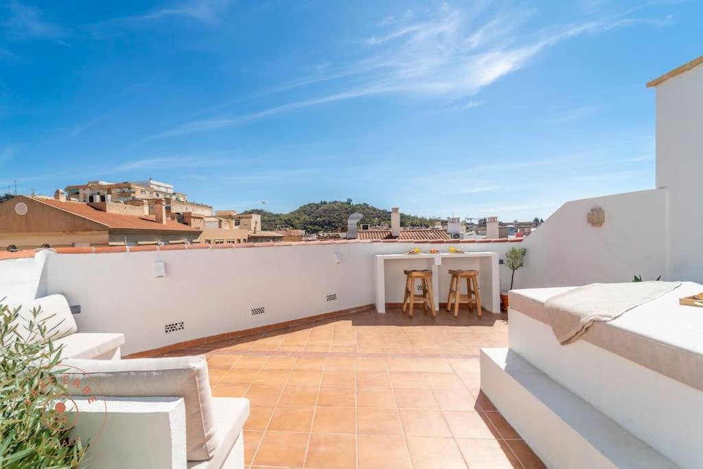 Casa La Terraza With Big Rooftop Terrace Malaga Exterior photo